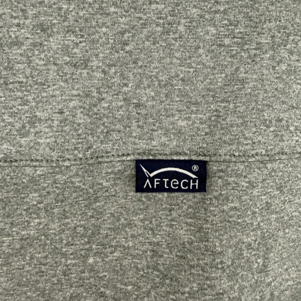AFTCO Fleece Fishing Vest Kids Medium‎ M Gray Excellent AFTECH Full Zip Layer